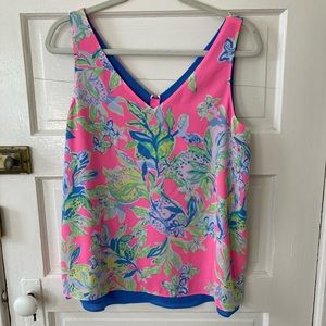 Lilly Pulitzer Reversible Tank Size M